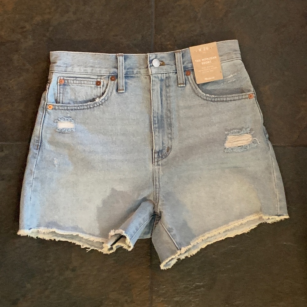 Madewell "The Mom jean Short"